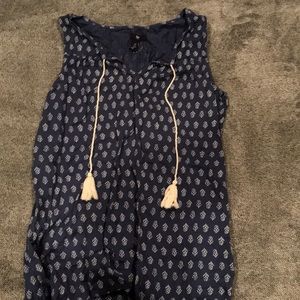 Gap tank top blouse